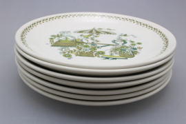 "MARKET" FLAT PLATE Ø 21 CM