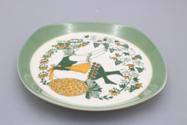 BORD PLAT Ø 18,5 CM "SICILIA" (DECOR A)