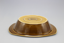 MEDIUM DISH W/HANDLES - (B)