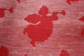 TEA TOWEL ANGEL RED