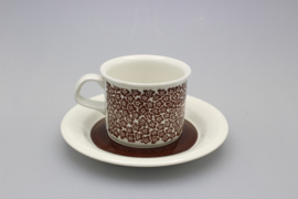 KOP EN SCHOTEL 0,18 l - BRUINE BLOEM