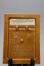 PLAQUE NO. 788/1 - "VATTUMANNEN" (AQUARIUS)