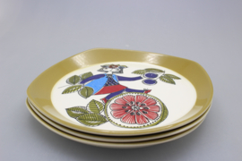 BORD PLAT Ø 18,5 CM "CORSICA" (DECOR B)