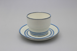 COFFEE CUP AND SAUCER (A)