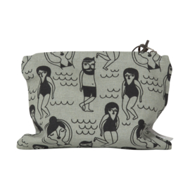 MAKE-UP PURSE "WEEKEND" - GREY