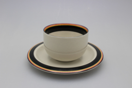 'REIMARI' TEACUP AND SAUCER