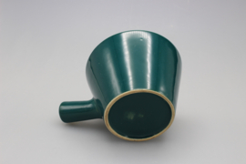SAUCE BOAT W/LID - GREEN