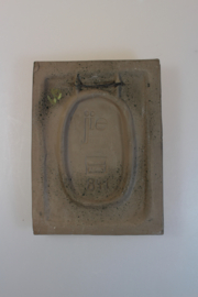 PLAQUE NR. 841 - "WITTE BLOEMEN"