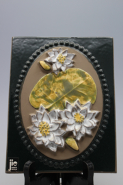 PLAQUE NO. 893 - "NÄCKROS" (WHITE WATER LILY)