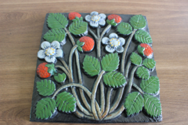 "JORDGUBBE" (STRAWBERRY) PLAQUE