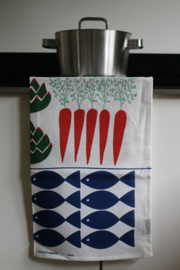 DESIGN THEEDOEK "TORGKASSE"
