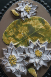 PLAQUE NO. 893 - "NÄCKROS" (WHITE WATER LILY)