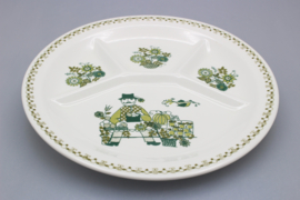 "MARKET" FONDUE PLATE Ø 23.5 CM (DECOR B)