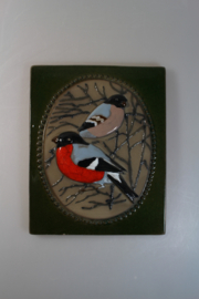 PLAQUE NO. 859 - "DOMHERRE" (BULLFINCH)