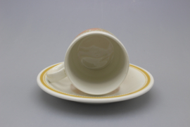 "SAFRAN" COFFEE CUP AND SAUCER
