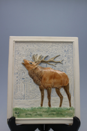 PLAQUE NO. 270.08 - "KRONHJORT" (RED DEER)