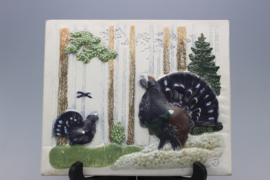 PLAQUE NO. 294 - "TJÄDER" (WESTERN CAPERCAILLIE) (A)