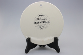 PLAQUE "MASKERADE - FEBRUAR"