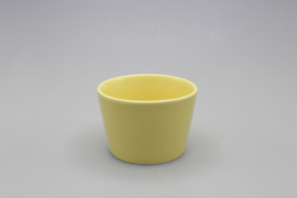 SUGAR POT W/LID - YELLOW