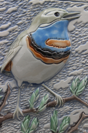 PLAQUE NO. 292-9 - "BLÅHAKE" (BLUETHROAT) (A)