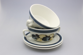 SOUP CUP AND SAUCER