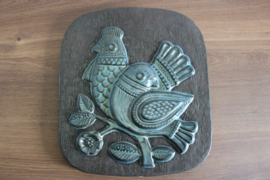 PLAQUE NO. 1096 - "BIRDS"