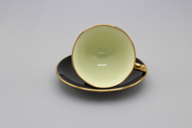 PALETT DEMITASSE AND SAUCER - LIME GREEN