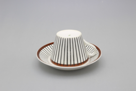 COFFEE CUP AND SAUCER (A)