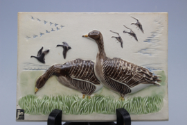 PLAQUE NO. 291-0 - "SÄDGÅS" (BEAN GOOSE) (A)