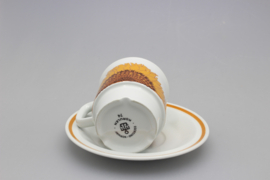 'SOLSIKKE' COFFEE CUP AND SAUCER