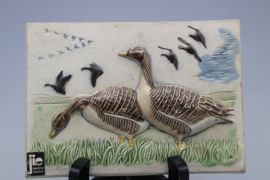 PLAQUE NO. 291-0 - "SÄDGÅS" (BEAN GOOSE) (B)