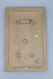 PLAQUE NO. 857 - "BLUE FLOWERS" (B)