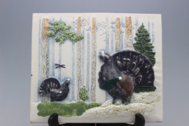 PLAQUE NO. 294 - "TJÄDER" (WESTERN CAPERCAILLIE) (B)
