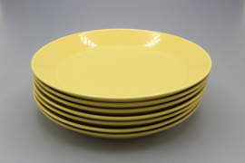 FLAT PLATE Ø 26 CM - YELLOW