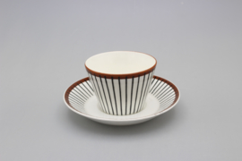 COFFEE CUP AND SAUCER (A)