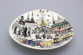 'KØBENHAVN' SOUVENIR PLATE Ø 18 CM