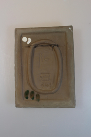 PLAQUE NO. 841 - "BLUE FLOWERS"