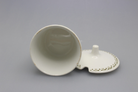 "MARKET" SUGAR POT W/LID