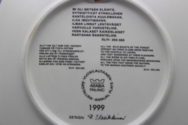 ANNUAL PLATE 1999 - LAST EDITION