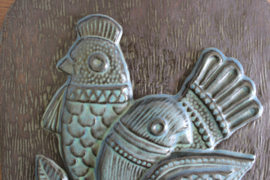 PLAQUE NO. 1096 - "BIRDS"