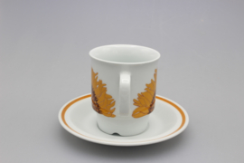 'SOLSIKKE' COFFEE CUP AND SAUCER
