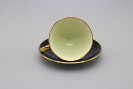 PALETT DEMITASSE AND SAUCER - LIME GREEN