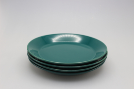 FLAT PLATE Ø 19 CM - GREEN