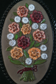 PLAQUE NO. 752 - "BOUQUET OF FLOWERS"