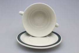 SOUP CUP AND SAUCER