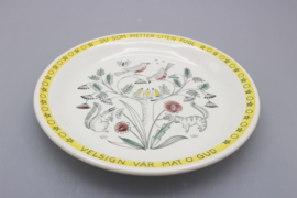BORD PLAT Ø 21 CM 'BARNEBØNN' (A)