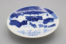 CHRISTMAS PLATE 1978