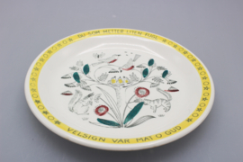 BORD PLAT Ø 21 CM 'BARNEBØNN' (B)