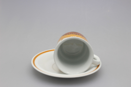 'SOLSIKKE' COFFEE CUP AND SAUCER