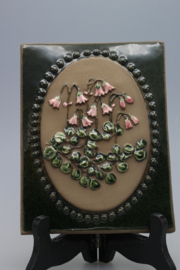 PLAQUE NO. 877 - "LINNEA" (TWINFLOWER)